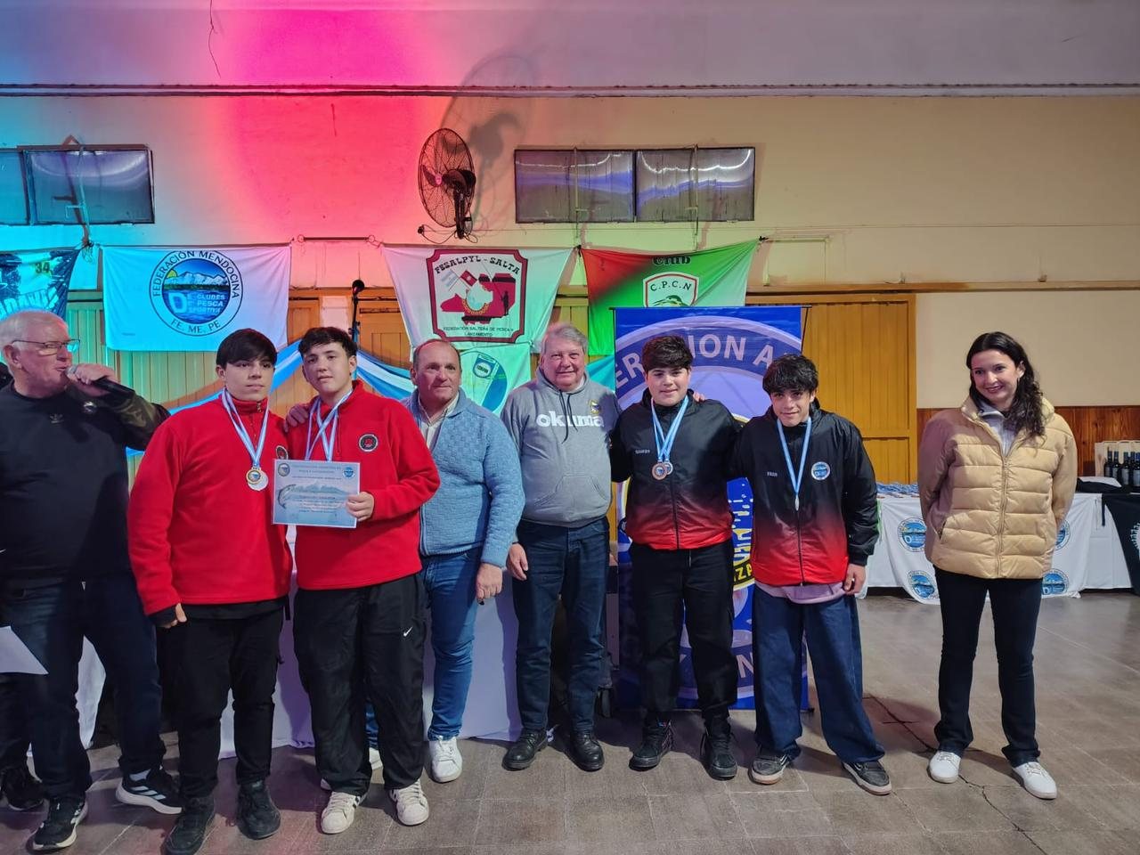 Protagonistas del Nacional de Pesca