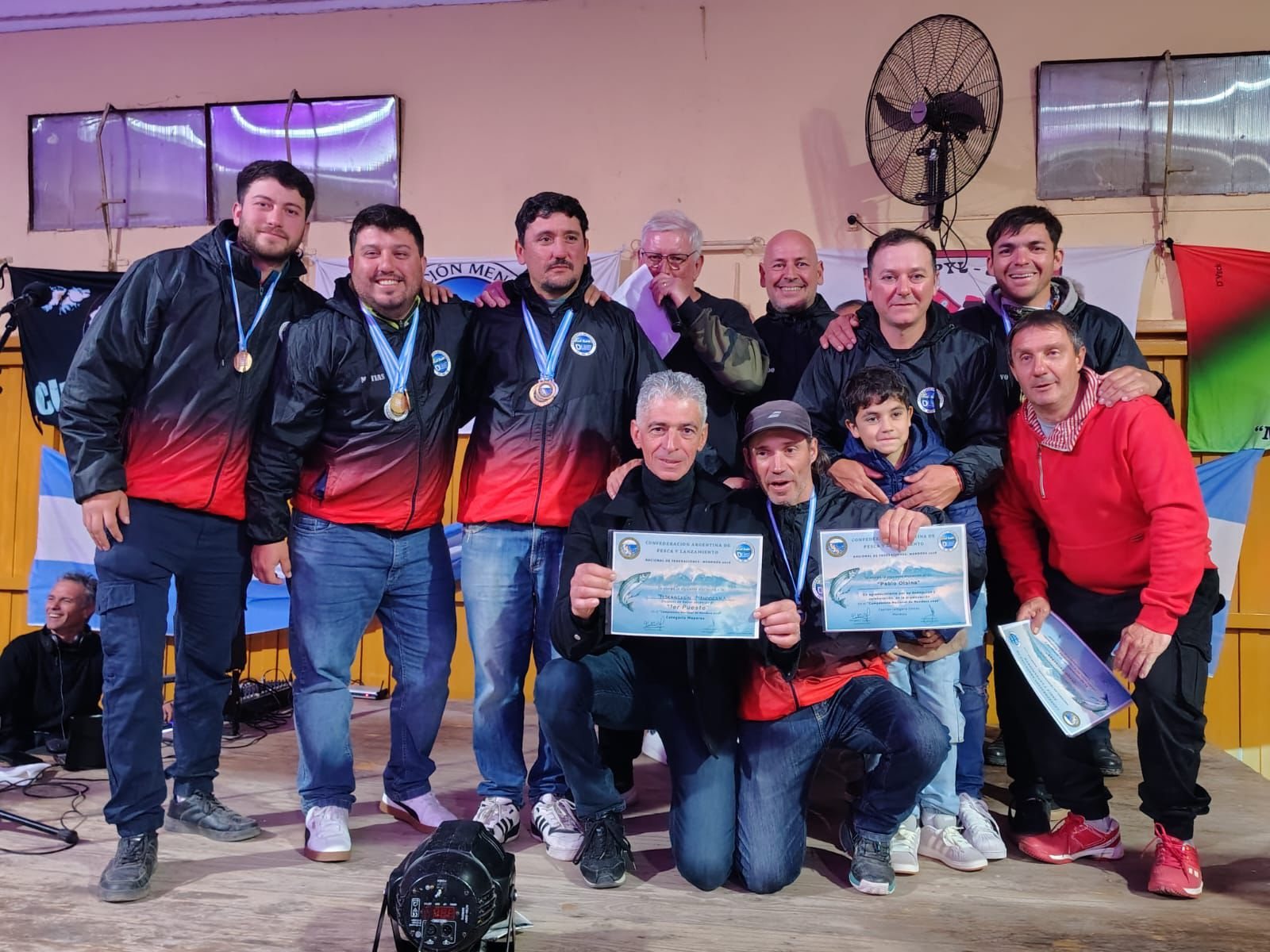 Protagonistas del Nacional de Pesca
