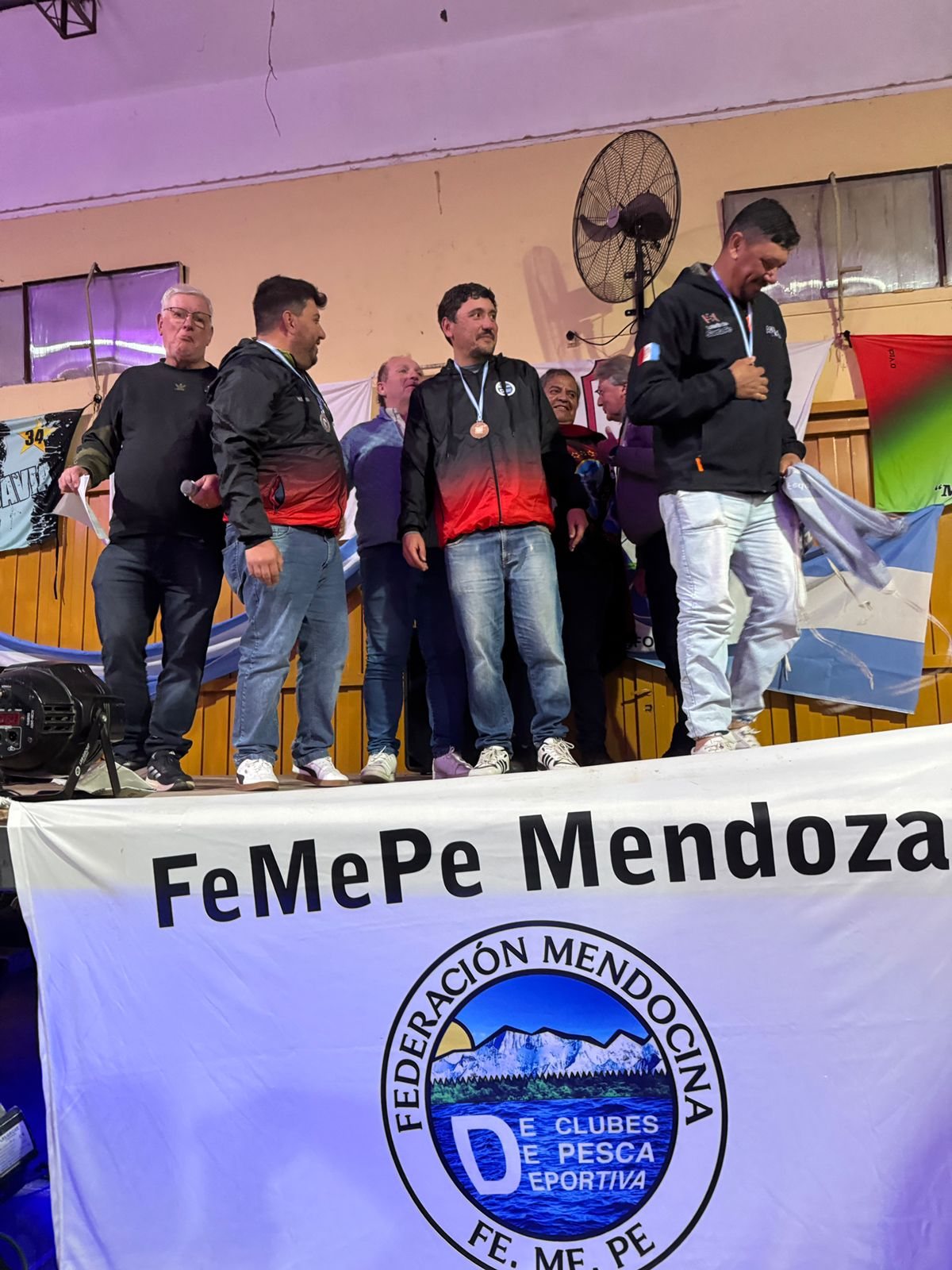Protagonistas del Nacional de Pesca