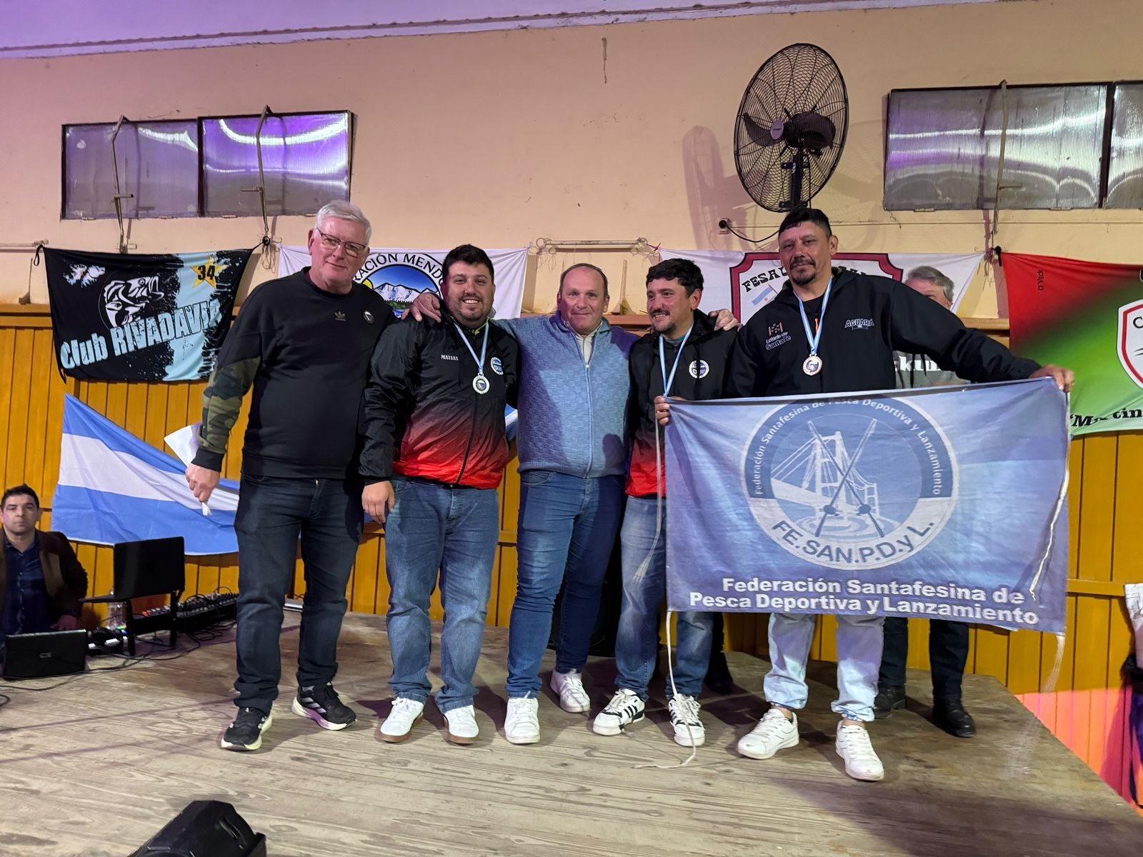 Protagonistas del Nacional de Pesca